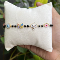 Charm Mangalsutra Bracelet 3.66 grams 18kt gold