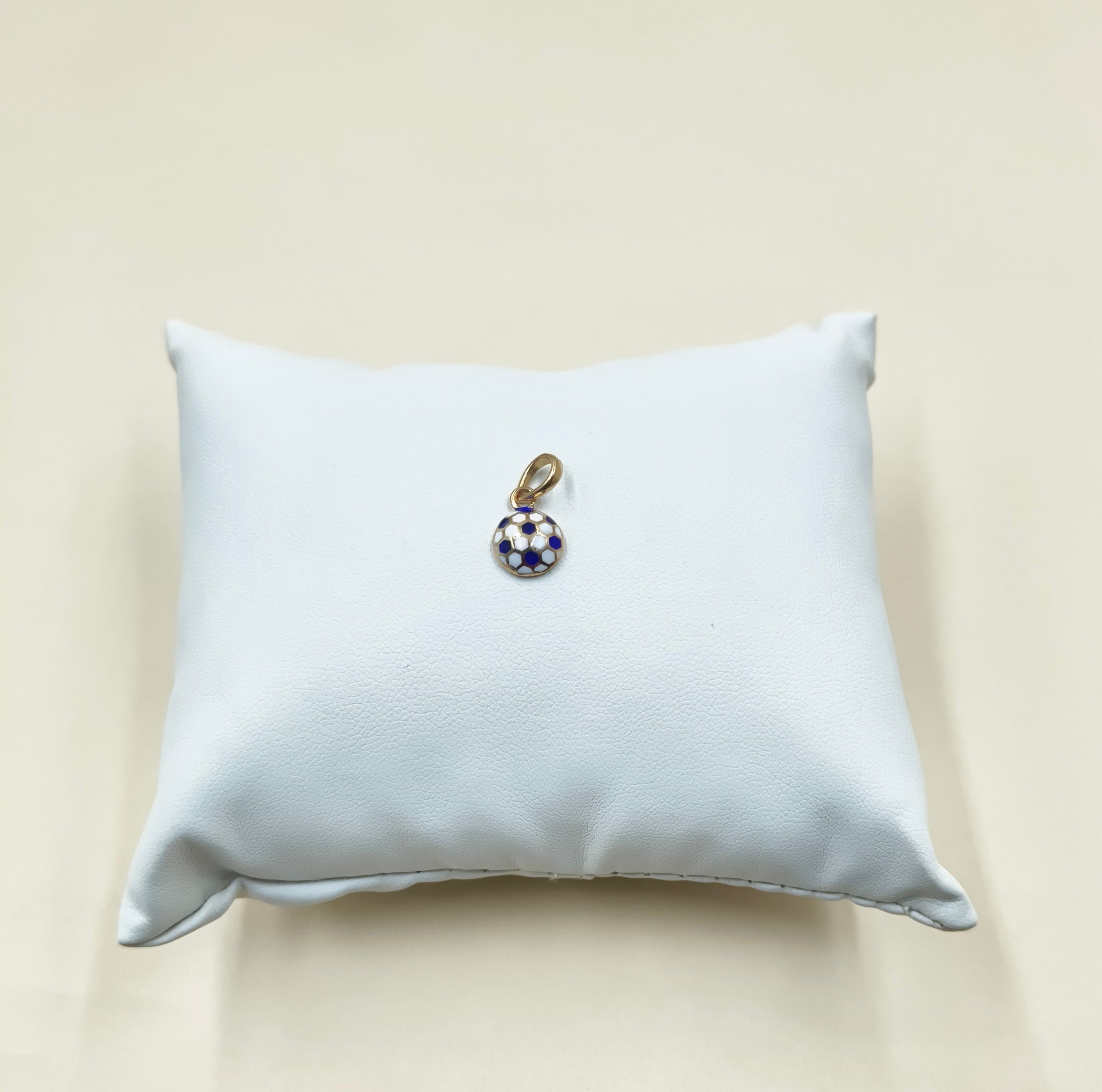 Soccer Ball Pendant 0.950 grams, 18KT Gold