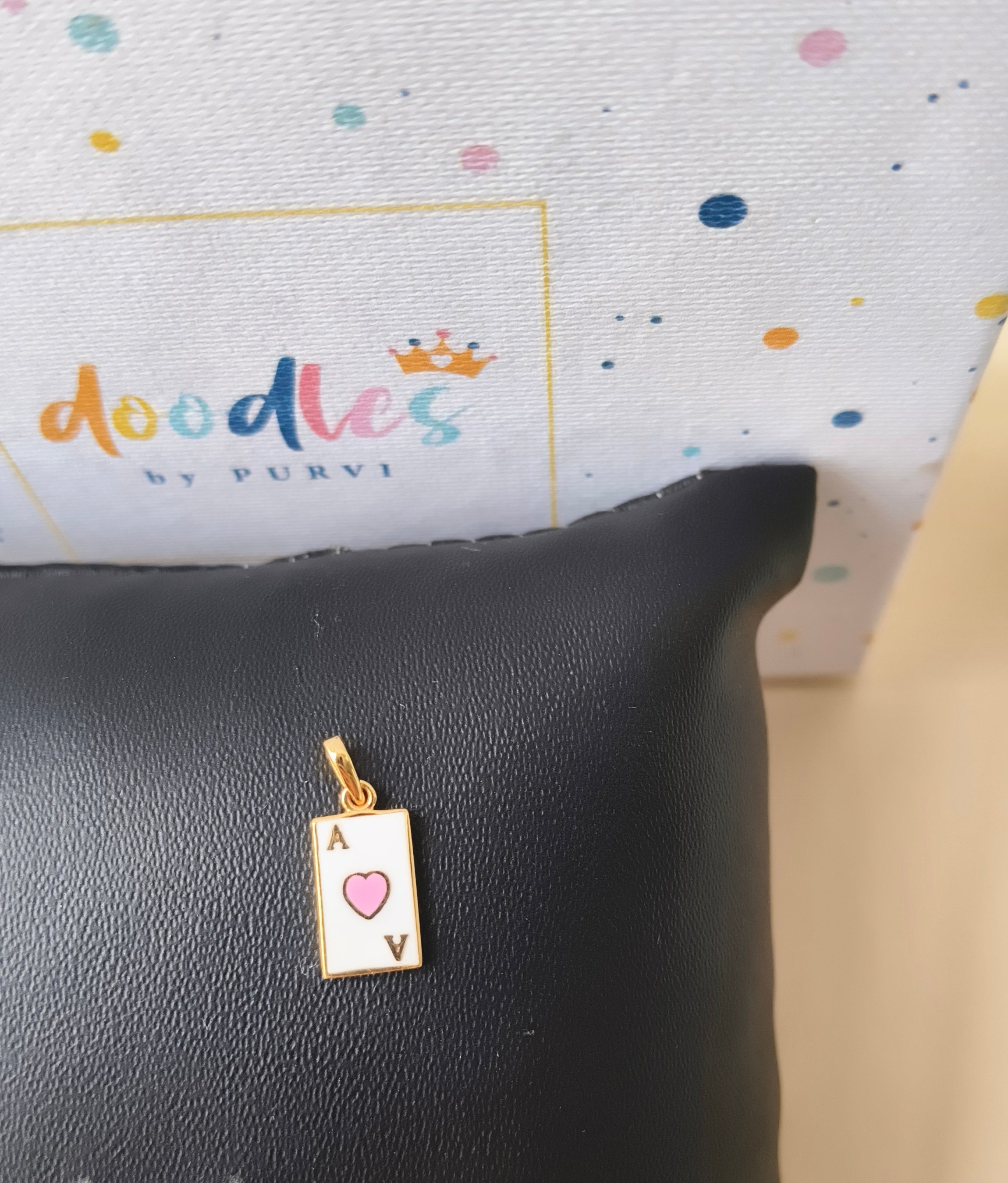 Ace Pendant 0.71 grams, 18KT Gold