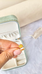 Sunny Smiles Ring 1.31 Grams, 18KT Gold