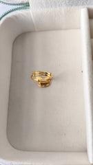 Princess Carriage Ring 1.52 Grams, 18KT Gold