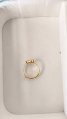 Rainbow Butterfly Ring 1.6 Grams,18KT Gold