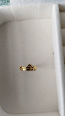 Pink Heart Ring 1.02 Grams, 18KT Gold