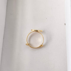 Royal Crown Ring 1.14 Grams, 18KT Gold