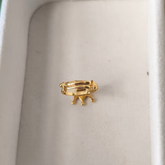 Royal Crown Ring 1.14 Grams, 18KT Gold