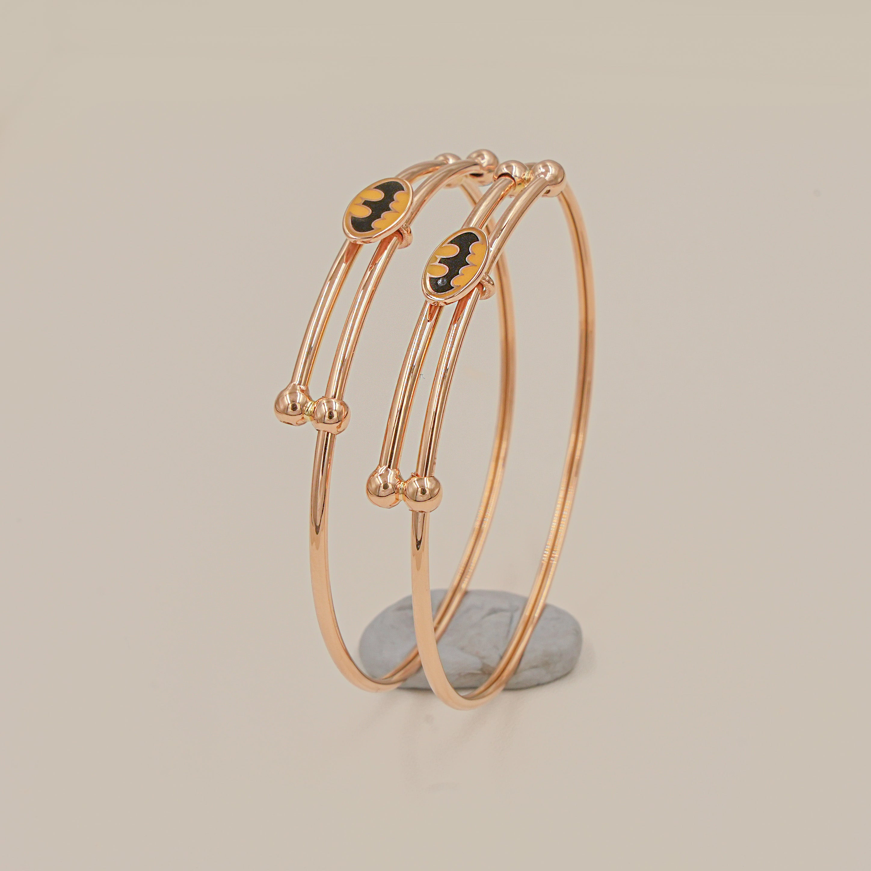 Batgirl Bangle 4 Grams A Single Piece, 18KT Gold