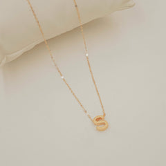 Personalized Alphabet Necklace 2 Grams, 18kt Gold