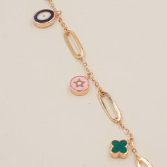 Charm Symphony Bracelet 4.3 Grams, 18KT Gold
