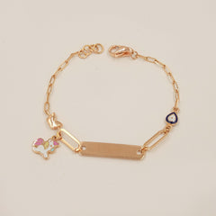 Unicorn Dreams Bracelet 2.85 Grams, 18KT Gold
