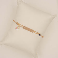 Unicorn Dreams Bracelet 2.85 Grams, 18KT Gold