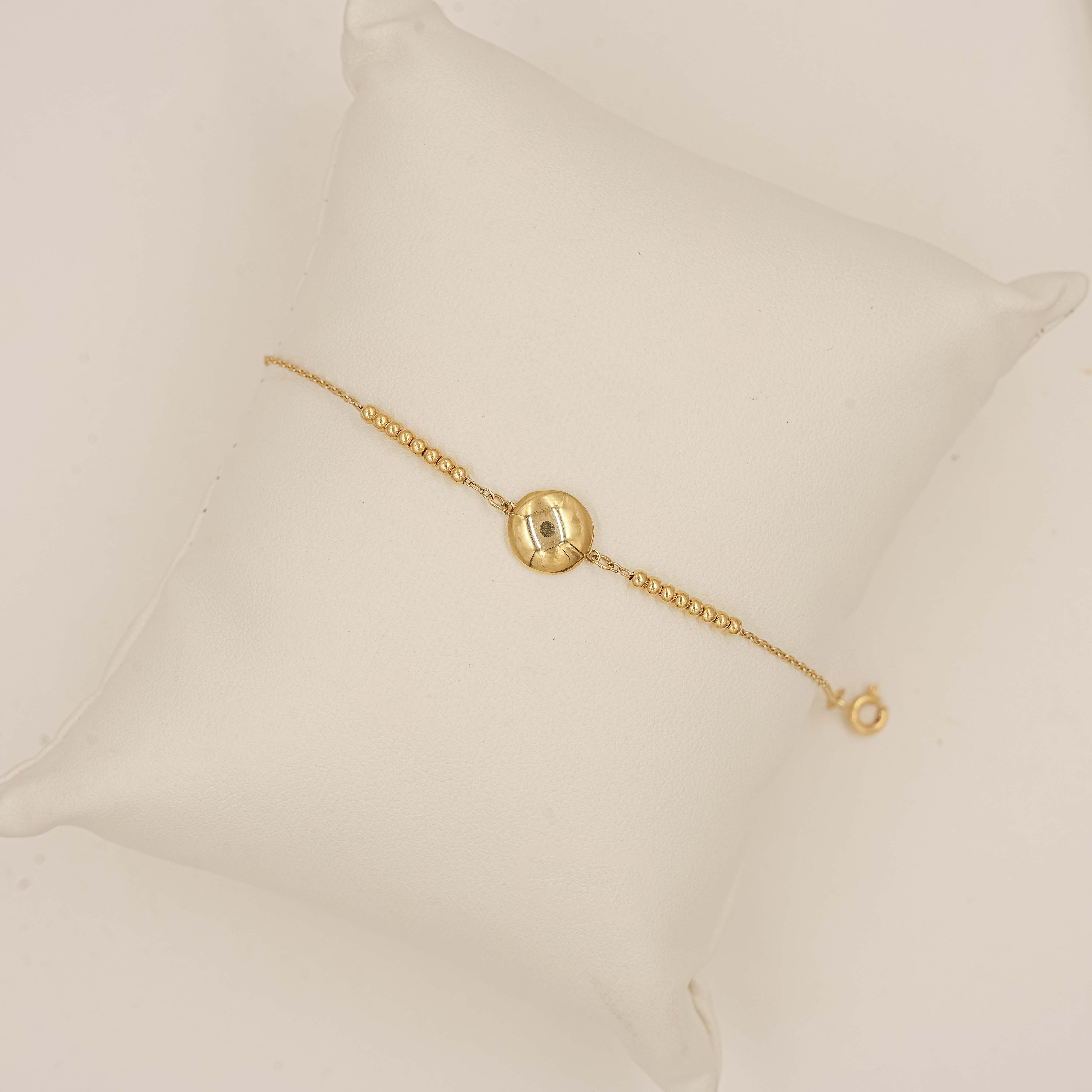 Golden Aura Bracelet 1.8 Grams, 18KT Gold