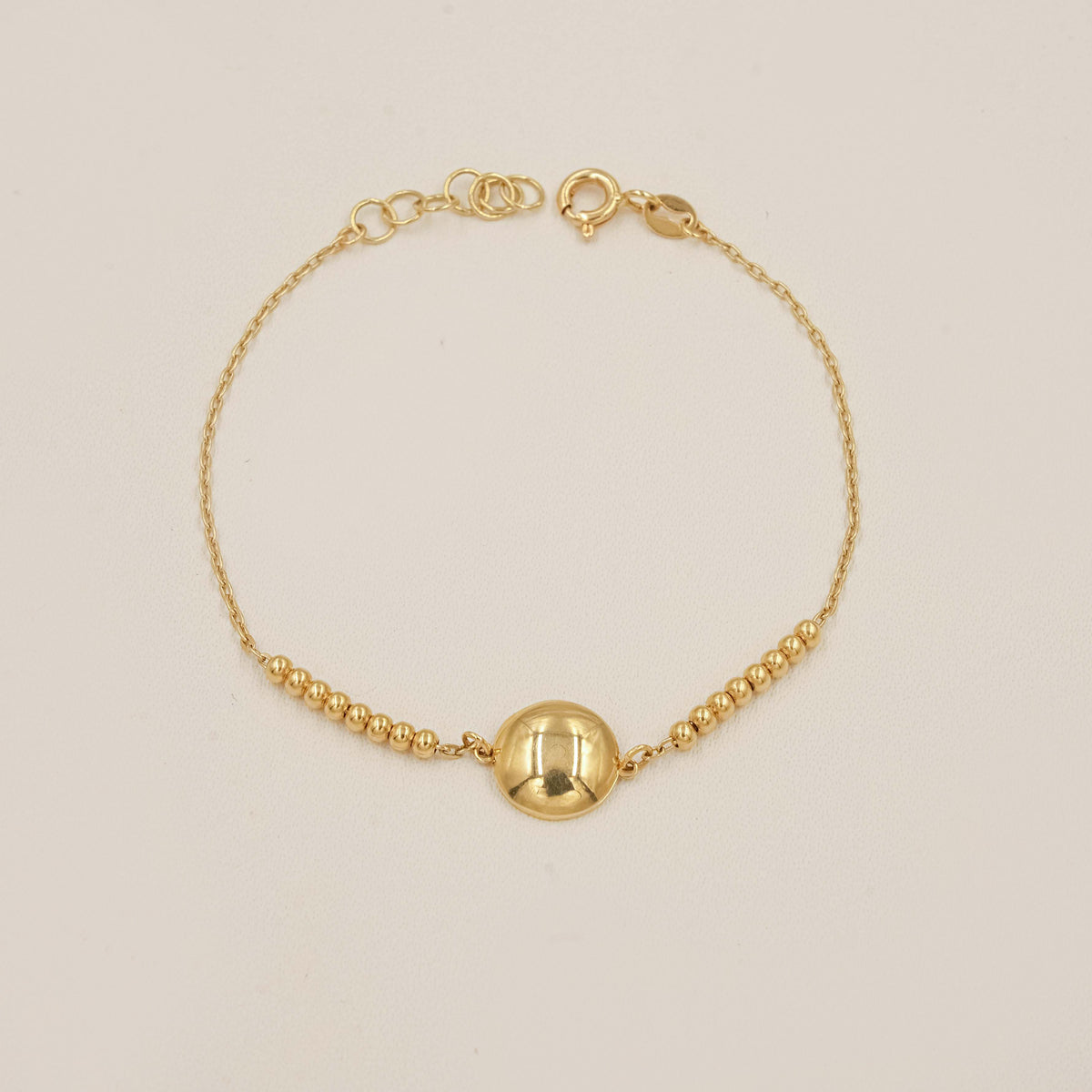 Golden Aura Bracelet 1.8 Grams, 18KT Gold