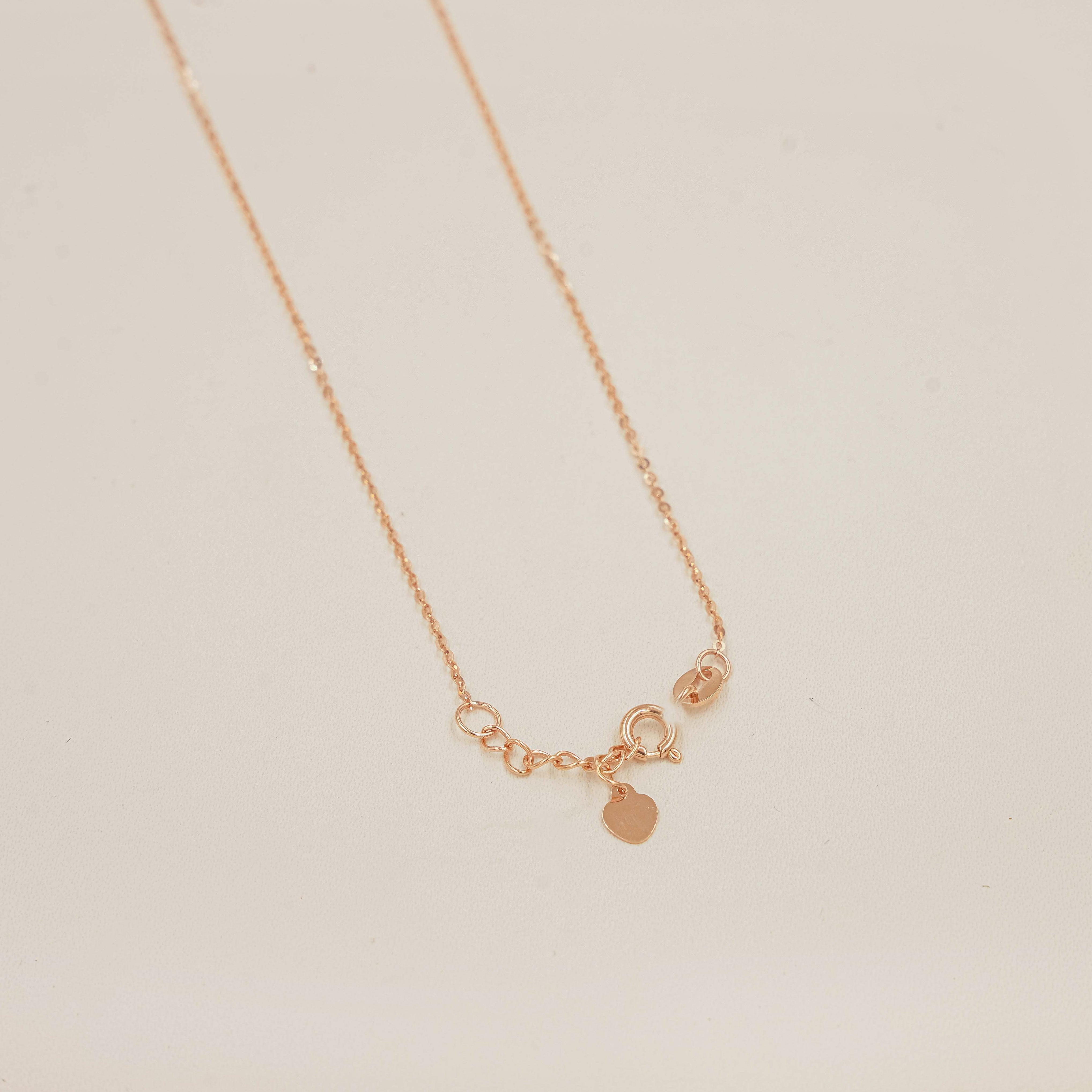 Eternal Love Necklace 3.3 Grams, 18kt Gold