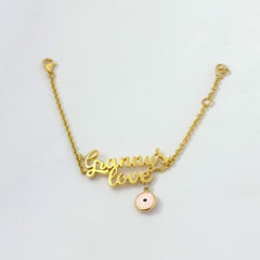 Personalised Bracelet 5.2 Grams, 18KT Gold