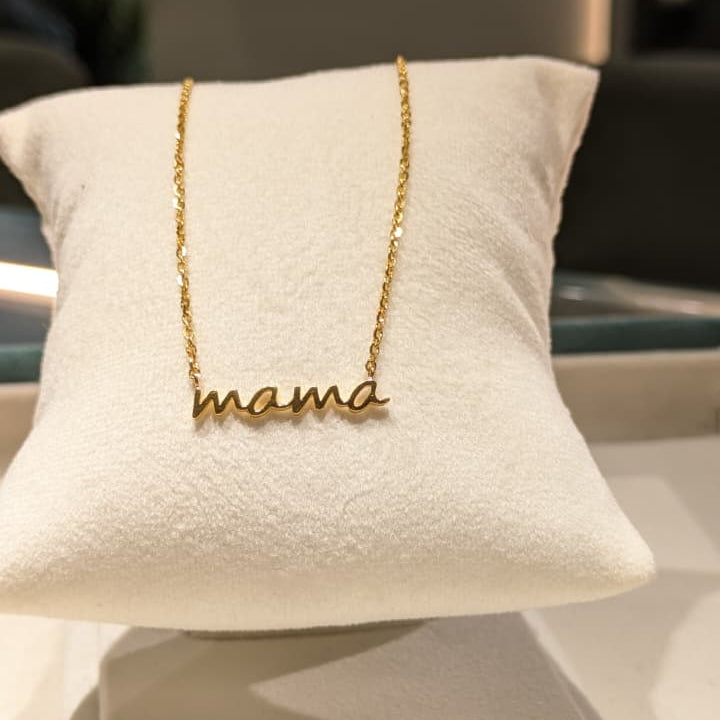 Forever Your Mama – A Love That Never Fades Neckpiece 3.75 Grams, 18KT Gold