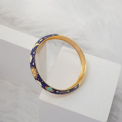 Galaxy Punjabi Kada,6.58 grams, 18KT Gold