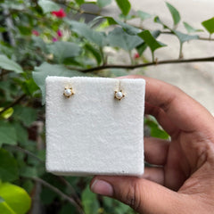 Little Star Pearl Earrings 1 grams | 18kt gold