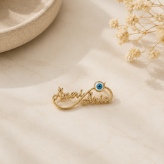 Timeless Name Pendant Luxury 3Grams, 18KT Gold