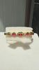 Gold Strawberry & Heart Kada for Baby Girls - 7.3 grams 18kt gold