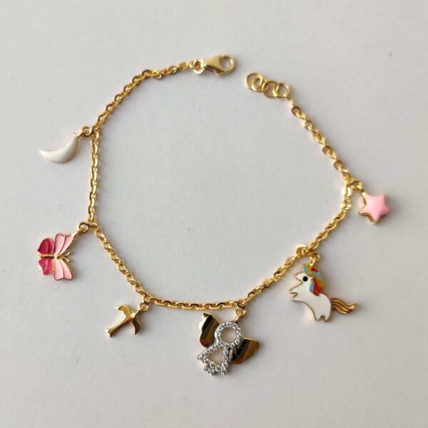 6 charm bracelet