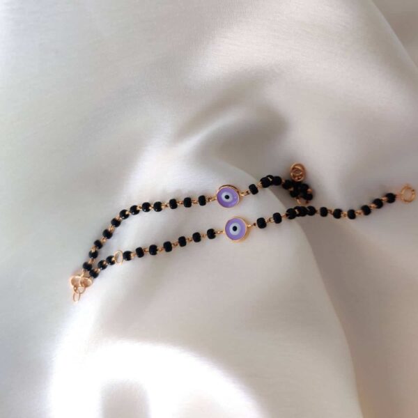 Evil Eye black beads