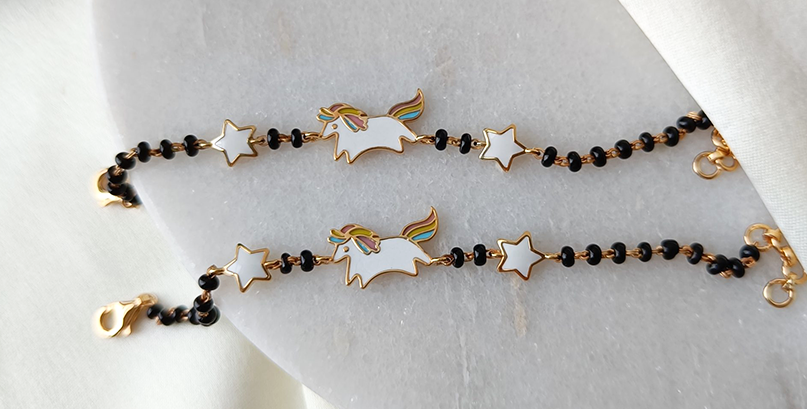 Star and Unicorn Nazariya Bracelet