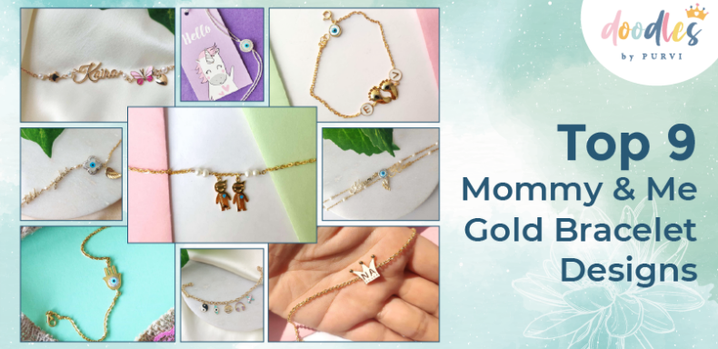 Top 9 Mommy And Me Gold Bracelet Designs