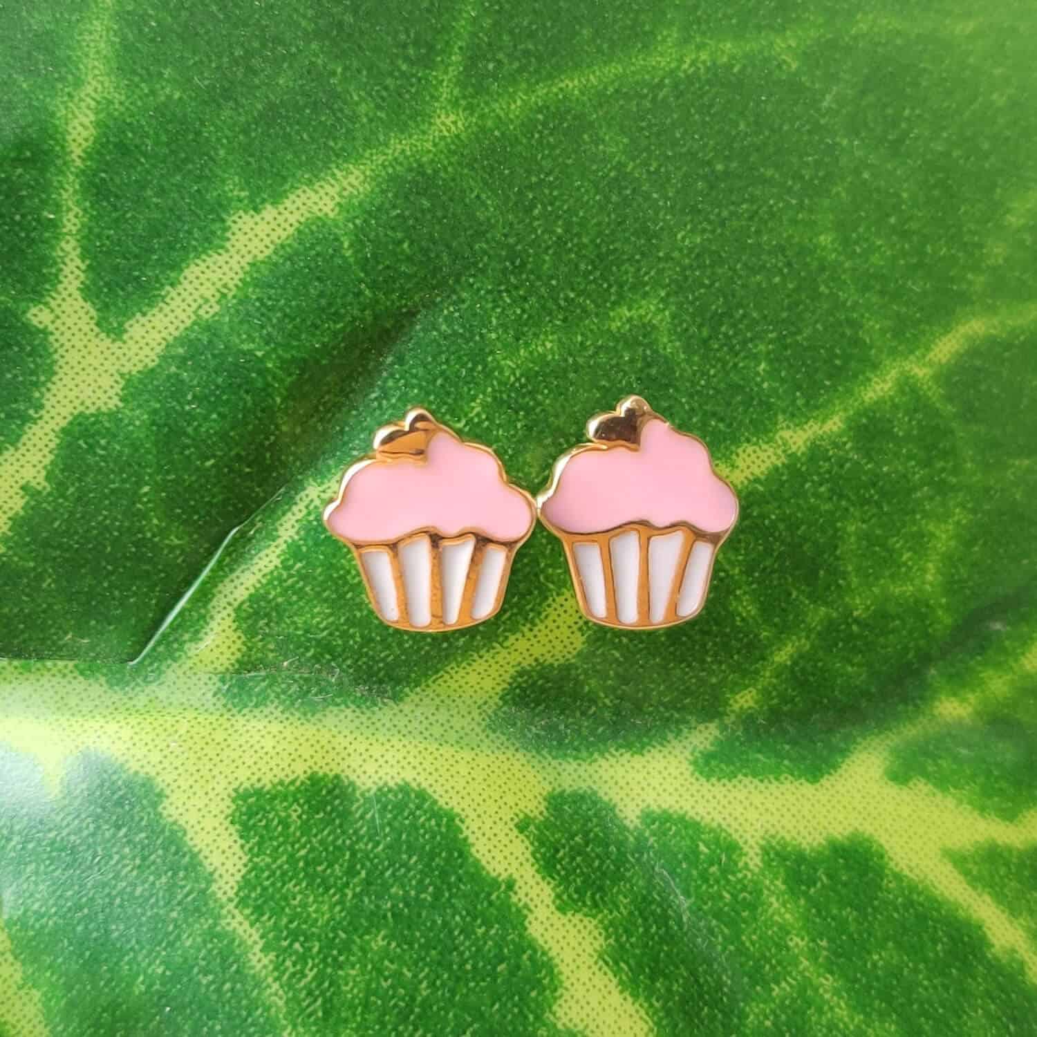 Cupcake Earrings